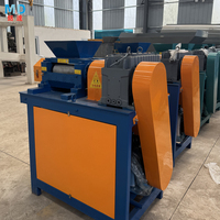 Équipement de fabrication de granulés d'engrais composé entièrement automatique à haute productivité, extrusion à double rouleau pour usine continue