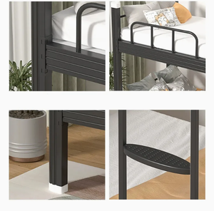 Diseño ergonómico Iron <span class=keywords><strong>Bon</strong></span> Bed Durable Anti-óxido Marco Cómodo Colchón suave Compatible Mejor sueño Estructura silenciosa Evitar - Product Image 6
