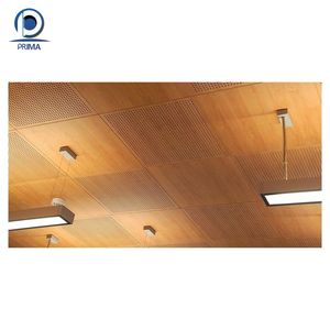 <span class=keywords><strong>Prima</strong></span> Revêtement décoratif moderne Placage en aluminium perforé pour revêtement mural extérieur Façade Centres commerciaux Villas Hôtels Halls - Product Image 1