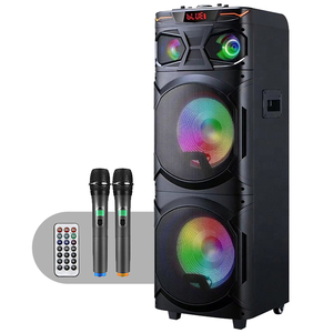 Máquina de Karaoke portátil, Altavoz Bluetooth <span class=keywords><strong>recargable</strong></span> con Radio FM, compatible con <span class=keywords><strong>tarjeta</strong></span> TF/USB, perfecto para fiesta - Product Image 1