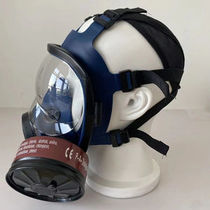Produsen penjualan langsung desain baru biru tua dapat digunakan kembali pelindung pribadi masker <span class=keywords><strong>Gas</strong></span> wajah penuh - Product Image 6