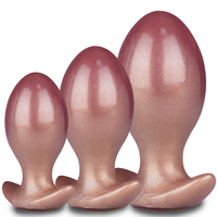 Plug anal géant en silicone pour massage de la prostate, étanche et portable. Jouet sexuel anal pour couples, hommes et femmes.