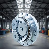 Reduktor Gigi Sikloidal DN RV 25N-500N 5HP Rasio 10:1 Flens Terpasang ODM Gearbox Sambungan Robot Kustom