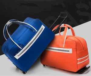 Individuelles Logo, faltbarer Trolley, Reisetasche aus Oxford-Gewebe für Damen und Herren, Weekender, Übernachtungstasche mit Rollen - Product Image 2