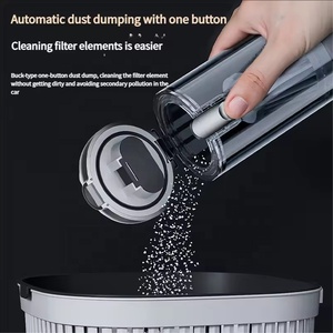 <span class=keywords><strong>Mini</strong></span> aspiradora inalámbrica potente 17000Pa alta succión 11,1 V Motor sin escobillas USB C recargable 6000mAh aspiradora de coche - Product Image 4