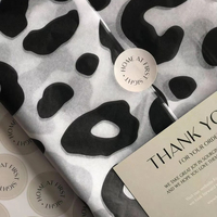 100% all'ingrosso stampato personalizzato carta velina riciclata da imballaggio regalo carta OEM Logo accettabile con certificato