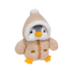 Nuovo Design Cosplay simpatico pinguino farcito con Logo personalizzato rosa morbido/<span class=keywords><strong>blu</strong></span> pinguino peluche giocattoli per regali per bambini - Product Image 6