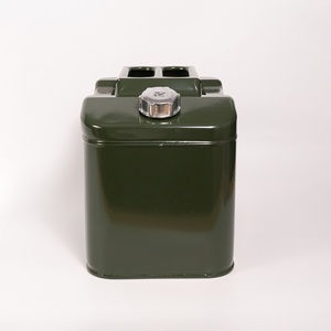 Bidon de carburant métallique carré pour voiture, personnalisable, différentes capacités, vert, <span class=keywords><strong>en</strong></span> <span class=keywords><strong>fer</strong></span>, type jerrycan - Product Image 5