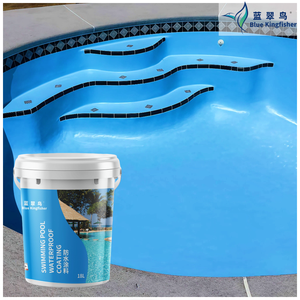 Revestimiento Impermeable de Poliuretano de Alta Elasticidad Blue Kingfisher para Techos de Hormigón y Piscinas, Protección Duradera - Product Image 1