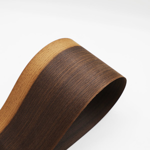 GREENLAND deux couleurs placage de <span class=keywords><strong>bois</strong></span> naturel véritable chêne fumé revêtement de sol meubles porte contreplaqué peau pour projet <span class=keywords><strong>Finger</strong></span> <span class=keywords><strong>Skate</strong></span> Boarding - Product Image 4