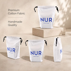 Wholesale Recycled Large Cotton Drawstring Laundry Bags for Washing <b>Machine</b> Handles Washable Travel Storage <b>Clothes</b> Recyclable M - Product Image 4