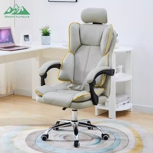 Silla de Masaje Ejecutiva de Respaldo Alto Más Vendida, Diseño Contemporáneo, Cuero Sintético de PU con Reposapiés para Uso en Oficina - Product Image 5