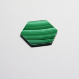 Tự nhiên cao đánh bóng <span class=keywords><strong>Hexagon</strong></span> cắt đôi phẳng Malachite đĩa đá quý để bán giá rẻ - Product Image 6