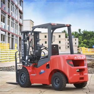 אירופה 3-6 מ 'טריפלקס תורן דיזל מזלג להרים 2-8 טון מחיר זול פנימי עלות בעירה מלגזה עם 10 טון אפשרות - Product Image 1