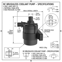 Pompe à eau solaire sans balais ZKSJ 24V DC 900-1350L/H 4-9M submersible pour puits profond, irrigation agricole et fontaine d'étang ODM OEM