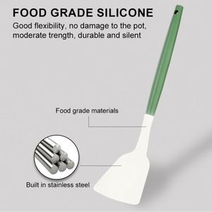 Utensilios de Cocina Multifuncionales, Juego de 12 Piezas de Silicona, Estilo Nórdico, Kit de Utensilios de Cocina con Cubo de Almacenamiento - Product Image 2