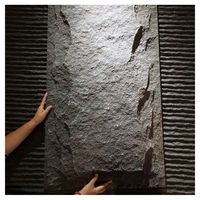 Panneau mural en PU 3D Rock Stone Design Panneau de pierre léger pour l'intérieur et l'extérieur Panneau mural imperméable et ignifuge