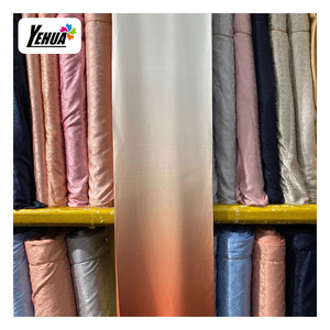 85 GSM 150 CM 100% Polyester Tissu Satin de Soie Army Personnalisé pour Mariage - Product Image 5