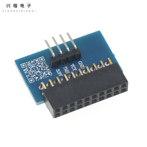 บอร์ดอะแดปเตอร์ Swd To Jtag 20p ระยะพิทช์ 2.54 มม. สำหรับไมโครคอนโทรลเลอร์อาร์ม ใช้สำหรับการดีบักและการเขียนโปรแกรม - Product Image 1