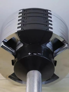 Ensemble d'haltères personnalisés avec logo pour salle de sport, électroplaqués ronds, 20 kg, 24 kg, 32 kg, 36 kg, 40 kg, 40,5 kg, 45 kg, 80 lb, 90 lb, 100 lb, poids libres <span class=keywords><strong>Nuobell</strong></span> - Product Image 3