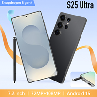 Nuevo Teléfono Android 15 2025, Económico, de Bajo Precio, Smartphone 5G con Pantalla Grande y Gran Memoria, S25 Ultra, Envío Gratis desde China