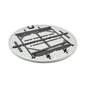 Ngoài Trời Nhiệm Vụ Nặng Nề Bền Không Thấm Nước Dễ Dàng Mang Tiệc Vòng Gấp Di Động Vườn Cỏ Trắng Nhựa Bảng Cho Các Sự Kiện - Product Image 5