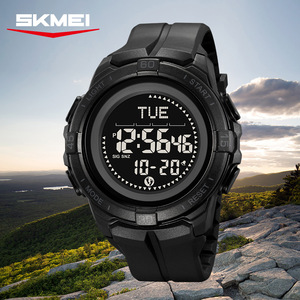Skmei Digital Watch Black Tpu Strap IpX7 Waterproof Outdoor Sport Men Women <b>Smart</b> Watch With Compass Pedometer Led Flashlight - Product Image 1