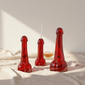 Verre à shot en verre transparent BMH avec design corporel pour usage industriel, pour le vin et les boissons froides - Product Image 6