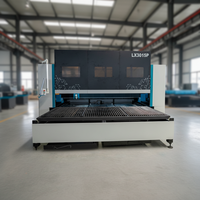 LXSHOW Boîtier de protection double table LX3015PM pour machine de découpe laser fibre CNC 4kW, entièrement couvert, conception industrielle