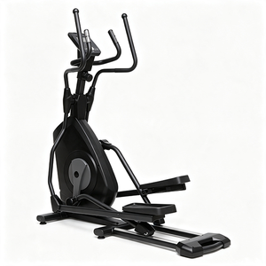 Vélo <span class=keywords><strong>elliptique</strong></span> auto-générant à entraînement frontal, résistance magnétique, console LCD multi-niveaux pour cardio, idéal pour la maison - Product Image 3