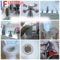 Fliesen wachs reinigung Melamin Schwamm Boden fleckent ferner Boden reiniger Badewanne Boden reinigungs pad