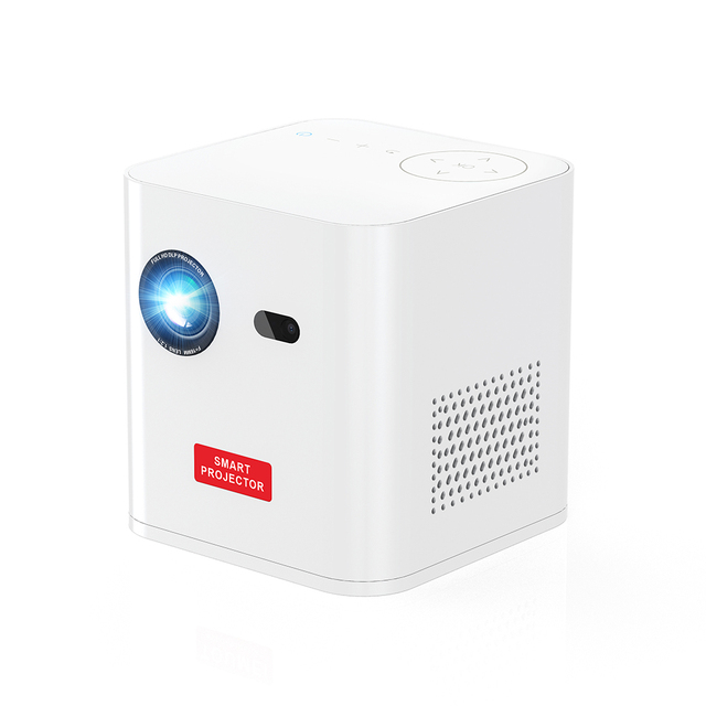 2024 OEM ODM Smart Android 9.0 2/32G 280 Ansi DLP LED FULL HD 3D 4K Video Outdoor Beam Mobile Projector Proyector