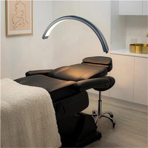 Đèn Vòng Nửa Đầu Giường Hai Màu <span class=keywords><strong>OEM</strong></span> Đèn LED Mặt Trăng 40W 2700-5600K 1600LM Dành Cho Các Nghệ Sĩ Xăm Lông Mi Và Trang Điểm - Product Image 2