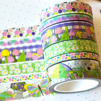Rubans adhésifs washi personnalisés pour impression sur mesure, fabrication OEM, vente en gros