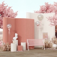 Cloison de séparation portable en papier kraft, pliable en accordéon, écran en nid d'abeille pour exposition, foire commerciale, bureau