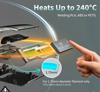 SUNLU, venta al por mayor, Conector de filamento de impresión 3D, filamento de impresión de 1,75mm, empalme de fusión, empalme multicolor para impresora 3D FDM