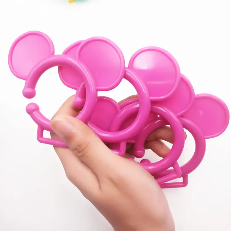 Brinquedos de criança, venda quente de brinquedos de desenhos animados, 8cm, 10g, rosa, animais adoráveis, brinquedos de plástico para bebê, dentição, imperdível