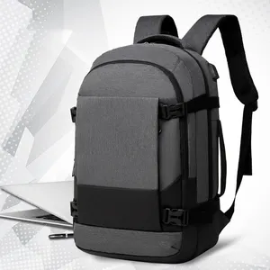 Mochila tática multifuncional de nylon para homens, mochila personalizada com carregamento USB, bolsa para negócios, 2023