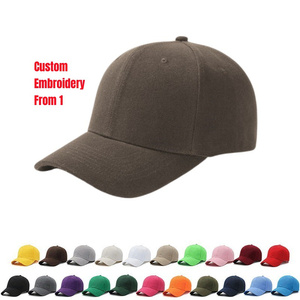 Unisex Custom Embroidered Baseball Cap Nylon Bucket Hat With Visor Fitted Sports Cap With Logo for Children