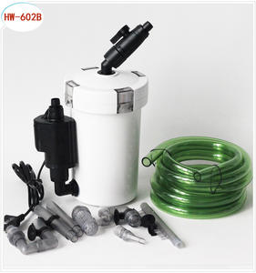 수족관 외부 캐니스터 필터 원형 수족관 액세서리 HW-602 플라스틱 어항 판매용 5리터 2000리터/시간 - Product Image 6