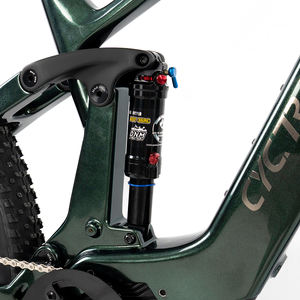 Bicicleta de Montaña Eléctrica de Doble Suspensión BAFANG M820 2025 de Fibra de Carbono con Tija Ajustable KS, Motor Central Sport de 250W, Transmisión Wheeltop 12S y Frenos Hidráulicos - Product Image 2