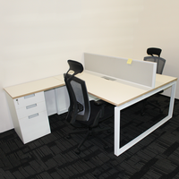 Escritorios de Oficina Flexibles, Estaciones de Trabajo Abiertas Personalizadas para Oficinas Corporativas de 2, 4, 6, 8, 10 y 12 Plazas