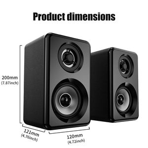 ระบบลำโพงโฮมเธียเตอร์ 2.0 แชนแนล ระบบเสียงไฮไฟ ลำโพงแบบวางหิ้ง - Product Image 6