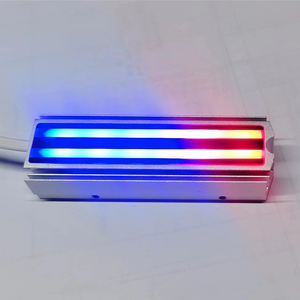 M2280-AL bilgisayar oyun PC aksesuarları alüminyum ARGB <span class=keywords><strong>M</strong></span>.2 SSD radyatör sabit Disk soğutucu soğutucu 5V 3Pin ARGB sync <span class=keywords><strong>M</strong></span>.2 soğutucu - Product Image 4