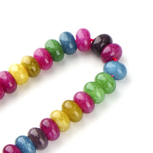 Xulin OEM, Logotipo y Empaque Personalizados, Cuentas de Turmalina Natural en Forma de Ábaco, Gemas Sueltas al por Mayor para Joyería y Manualidades - Product Image 1