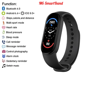 Pulsera Inteligente M6, Personalizable, Monitor de Sueño <span class=keywords><strong>Fitpro</strong></span>, Pantalla TFT, Resistente al Agua IP67, hasta <span class=keywords><strong>4</strong></span> Días de Duración de la Batería, 2023 - Product Image 4