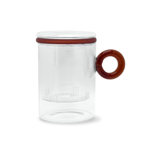 Juego de Café y Té de Vidrio de Borosilicato de Estilo Europeo WD LIFESTYLE, Hecho en Italia, Resistente al Calor, Ecológico, de Gran Capacidad - Product Image 5