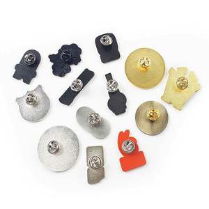 Modernos pines magnéticos personalizados de metal dorado con nombre y logotipo, grabados, para eventos, fútbol, coches, enfermeras, anime, monedas y botones de ropa. - Product Image 3