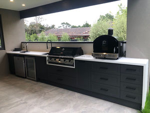 Armoir-es De Cuisine Extérieures En Acier inossidable 304 Résistantes Aux inempé-ries, Eclairage D'ilot, Armoir-es De Cuisine - Product Image 4