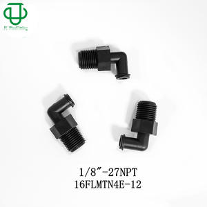 Codo Externo Luer de Precisión Roscado de 1/8-27NPT de Plástico PP de Alta Calidad, Plástico Médico al por Mayor con Función de Apriete - Product Image 5